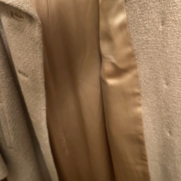 Vintage 50s 60s ROTHMOOR Wool Bouclé Coat with Mink Fur Collar | Pristine - Picture 10 of 14